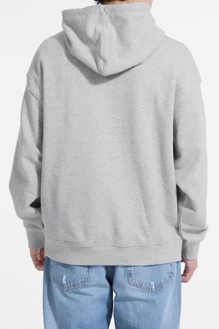 Sweat à capuche - Gris clair chiné