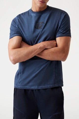 T-shirt - Bleu foncé