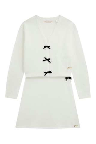 Gilet et jupe - Ecru