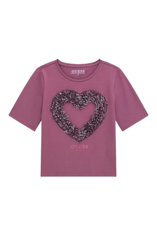 T-shirt en coton biologique - Vieux rose