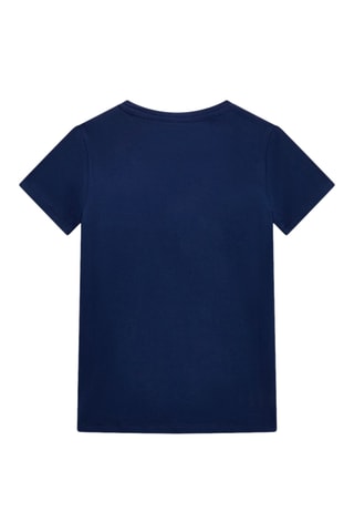 T-shirt en coton biologique - Bleu marine