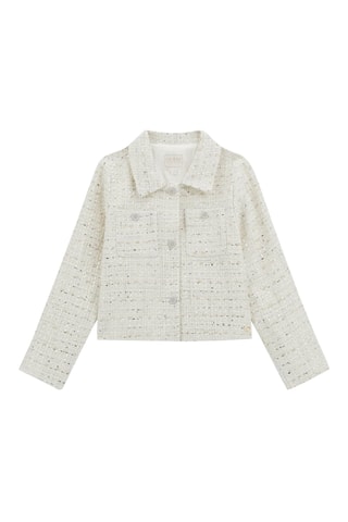 Veste en tweed - Beige clair