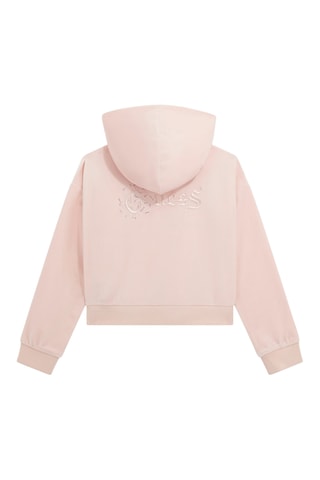 Sweat à capuche - Rose poudré