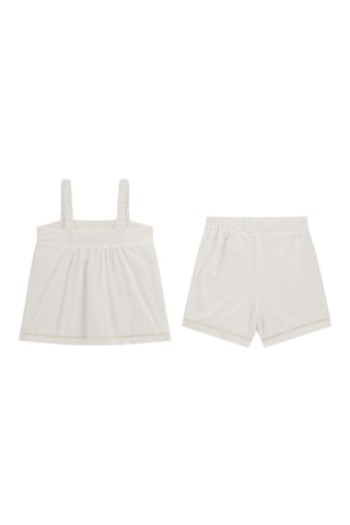Débardeur et short - Blanc