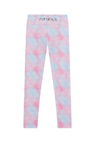 Legging tie and dye - Ciel et rose poudré