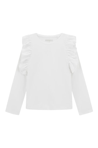 Blouse en coton biologique - Blanc
