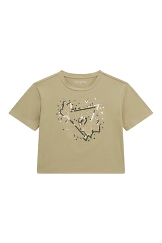 T-shirt en coton biologique - Kaki