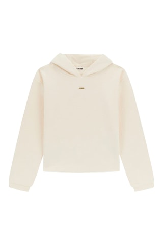 Sweat à capuche - Ecru