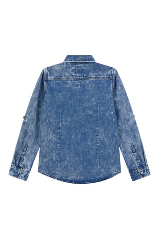 Chemise en jean - Bleu cobalt