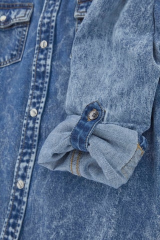 Chemise en jean - Bleu cobalt