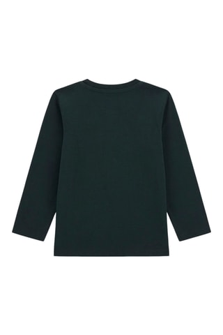 T-shirt en coton biologique - Vert foncé