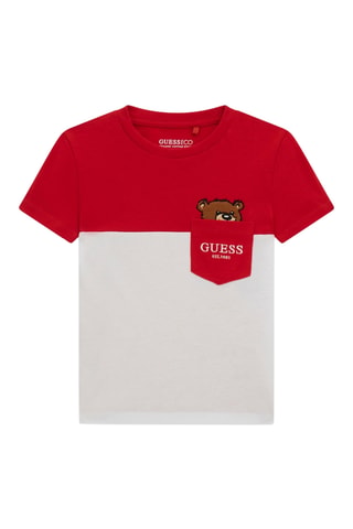 T-shirt en coton biologique - Rouge