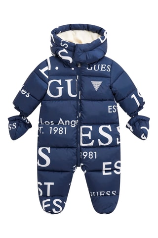 Combipilote à capuche - Bleu marine