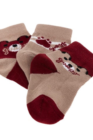 3 paires de chaussettes - Marron