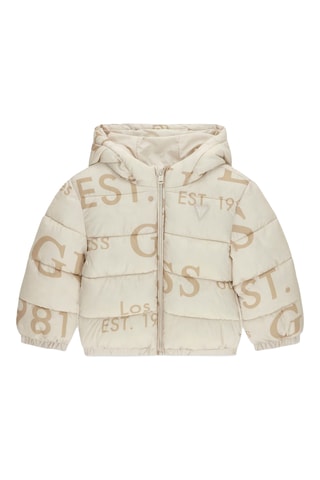 Doudoune à capuche - Beige