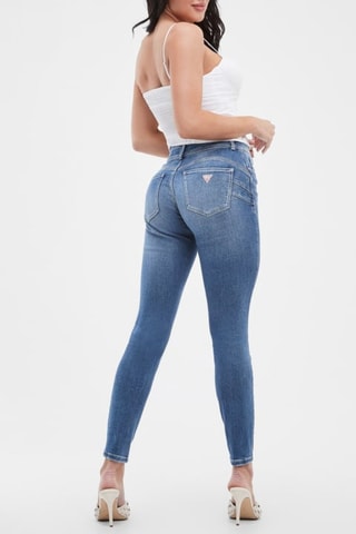 Jean 7/8 taille haute - Bleu clair