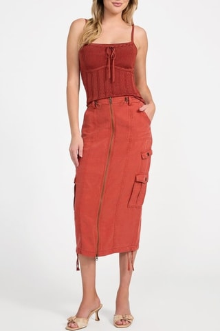 Top Reina - Rouge brique