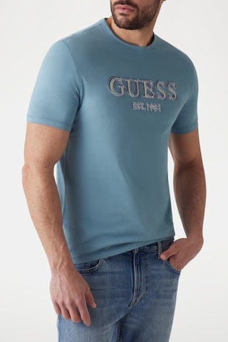 T-shirt - Bleu-gris