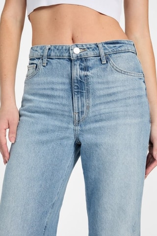 Jean taille haute Charleston - Ciel