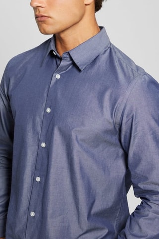 Chemise slim - Indigo
