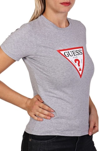 T-shirt slim - Gris chiné - Guess
