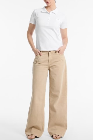 Polo slim - Blanc - Guess