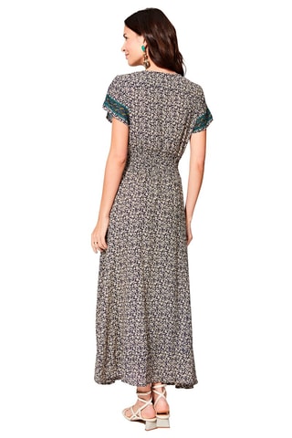 Vestido camisero - Beige