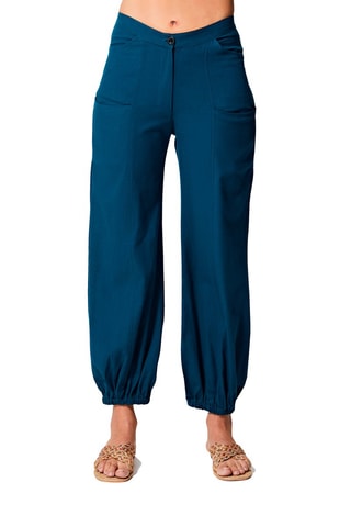 Pantalón recto - Azul