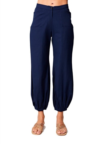 Pantalón recto - Azul marino