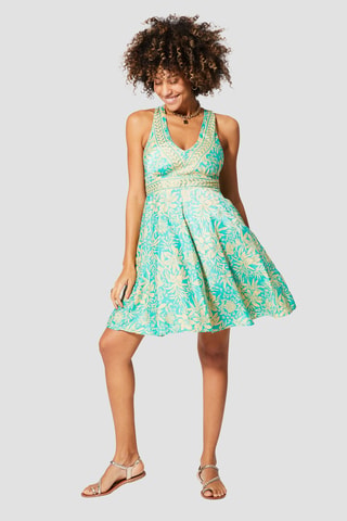 Robe patineuse - Vert