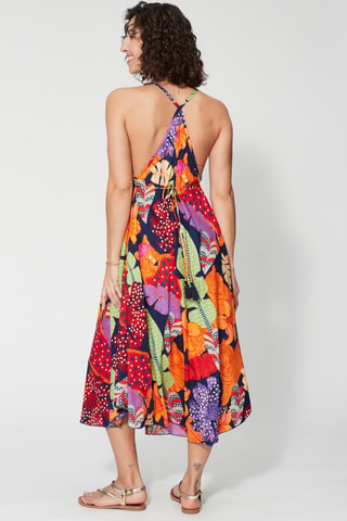 Vestido midi - Violeta