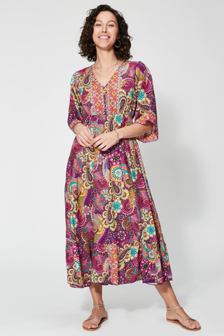Vestido largo - Violeta