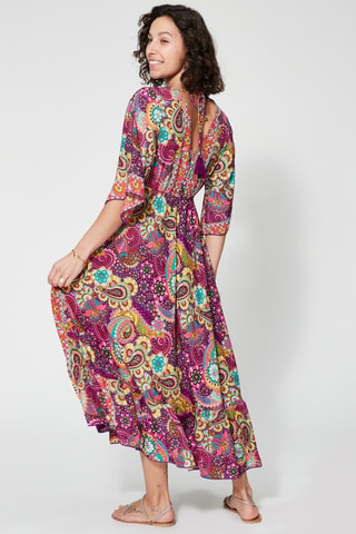 Vestido largo - Violeta
