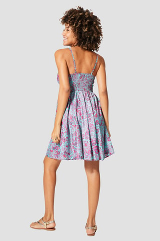 Vestido corto - Dorado