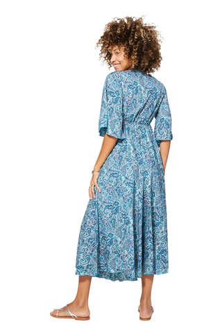Vestido largo - Azul