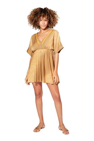 Vestido corto - Gris