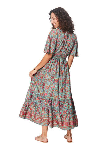 Vestido largo - Gris