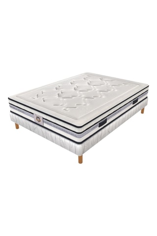 Ensemble matelas et sommier Chambourcy - Epaisseur 25 cm