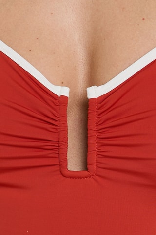 Bañador con relleno Noeli - Rojo