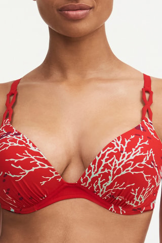Sujetador de bikini Atlantis - Rojo - Chantelle
