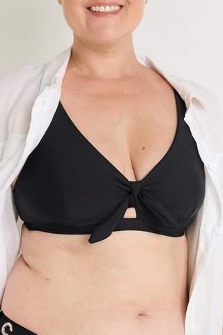 Sujetador de bikini Leslie - Negro