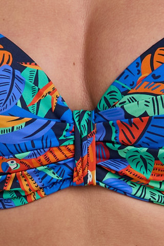 Sujetador de bikini con relleno Noa - Azul rey