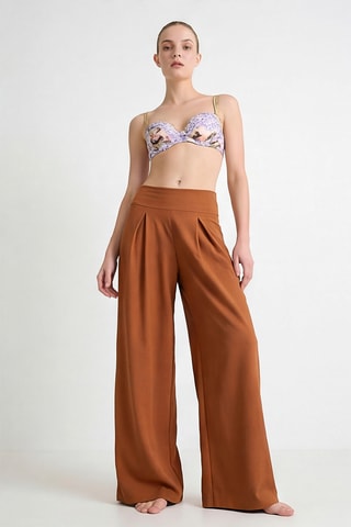 Pantalón ancho Panna - Avellana