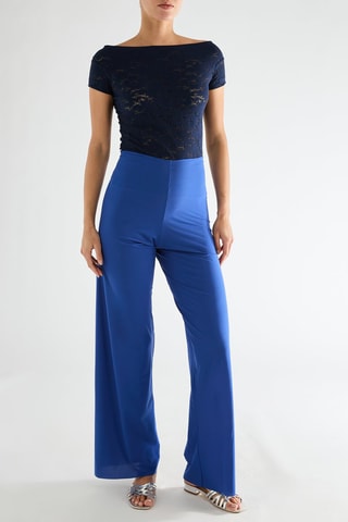 Pantalón de playa de tiro alto Myla - Ocean