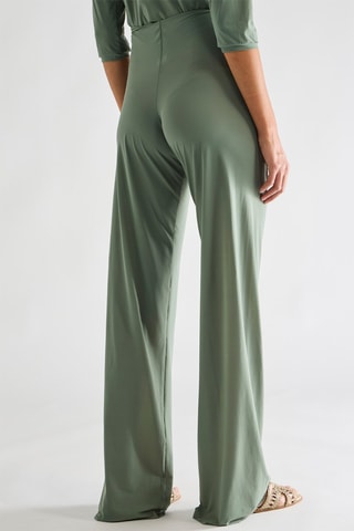 Strandbroek Hoge Taille Myla - Amandelkleurig