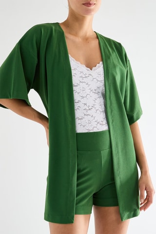 Chaqueta larga Venda Venda - Verde