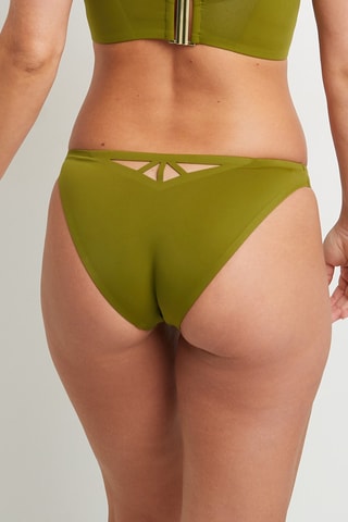Braga de bikini Lisa - Verde oliva