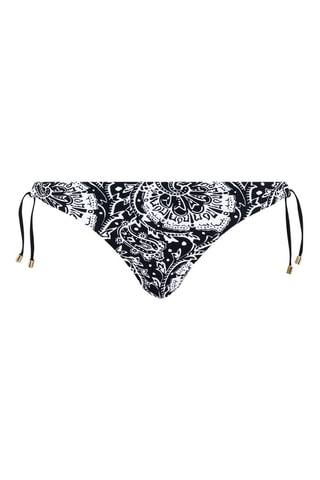 Braga de bikini Flowers - Negro y blanco - Chantelle