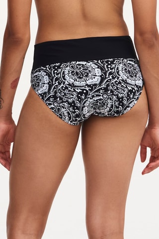 Braga de bikini Flowers - Negro y blanco - Chantelle