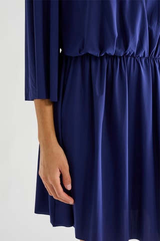 Vestido evasé Sioni - Tinta
